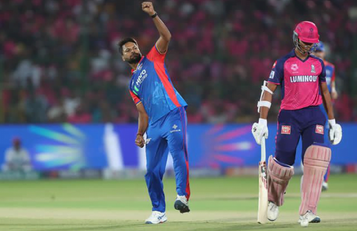 28 march RR vs DC ka match इस मैच में दिल्ली ने टॉस जीतकर गेंदबाजी करने का फैसला लिया